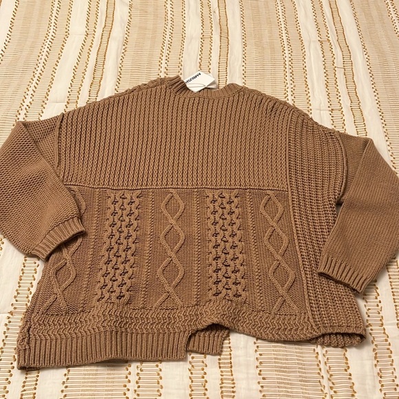 NWT AMBUSH Asymmetrical Patchwork Cable-knit Jumper - Picture 12 of 13